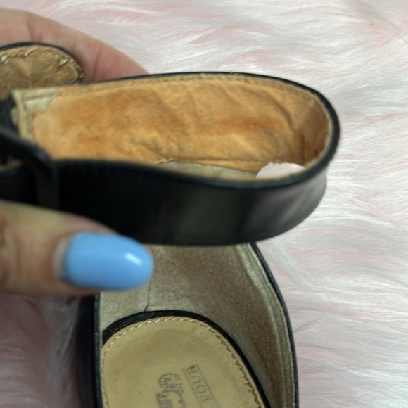 COACH AND FOUR BROWN AND BLACK HEELS size 7.5M - Picture 6 of 7